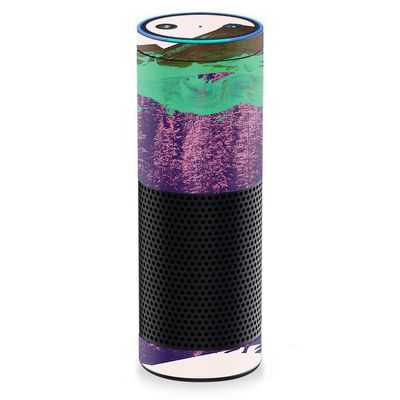 MightySkins Skin Compatible with Amazon Echo - Lost Track | Protective, Durable, and Unique Vinyl Decal Wrap Cover | Easy to Apply, Remove, and Change Styles | Made in The USA