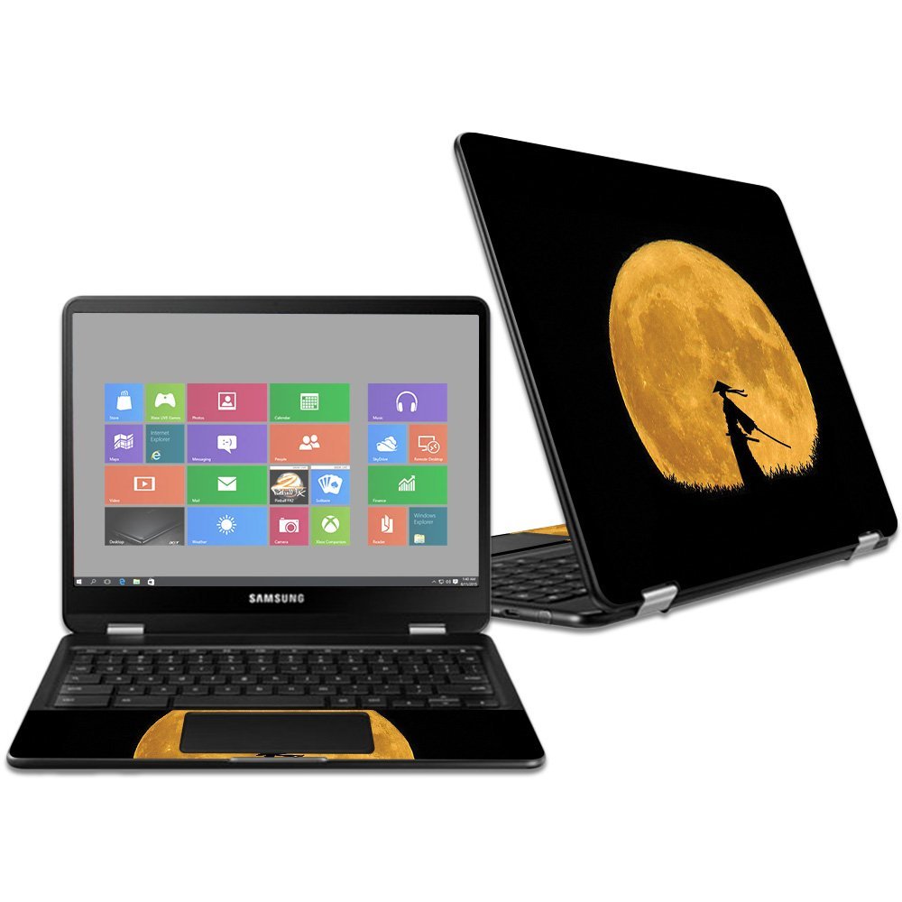 MightySkins Skin Compatible with Samsung Chromebook Pro 12.3" - Samurai | Protective, Durable, and Unique Vinyl Decal wrap Cover | Easy to Apply, Remove, and Change Styles | Made in The USA