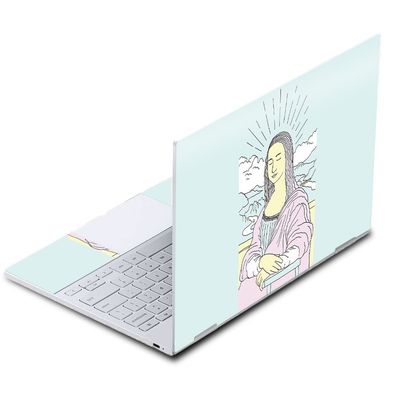 MightySkins Skin Compatible with Google Pixelbook - Modern Lisa | Protective, Durable, and Unique Vinyl Decal wrap Cover | Easy to Apply, Remove, and Change Styles | Made in The USA
