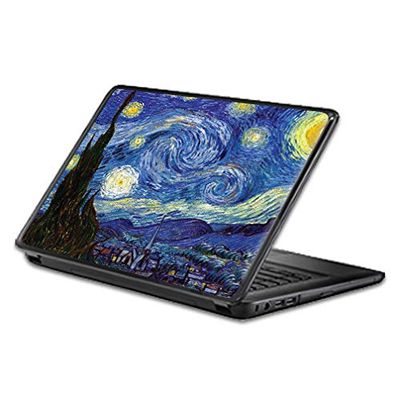 MightySkins Skin Compatible with Universal 17" Screen - Starry Night | Protective, Durable, and Unique Vinyl Decal wrap Cover | Easy to Apply, Remove, and Change Styles | Made in The USA