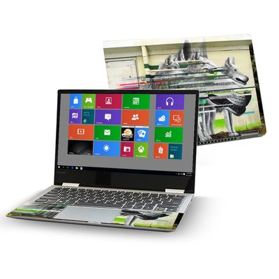 MightySkins Skin Compatible With Lenovo Yoga 720 13" (2017) - Wolf Family | Protective, Durable, and Unique Vinyl Decal wrap cover | Easy To Apply, Remove, and Change Styles | Made in the USA