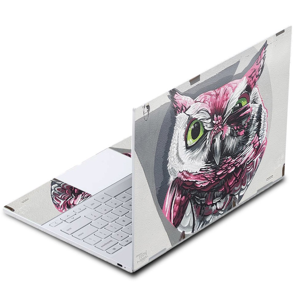 MightySkins Skin Compatible with Google Pixelbook - Owl Wink | Protective, Durable, and Unique Vinyl Decal wrap Cover | Easy to Apply, Remove, and Change Styles | Made in The USA