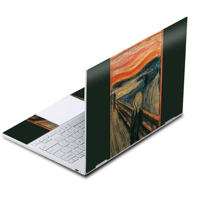 MightySkins Skin Compatible with Google Pixelbook - The Scream | Protective, Durable, and Unique Vinyl Decal wrap Cover | Easy to Apply, Remove, and Change Styles | Made in The USA