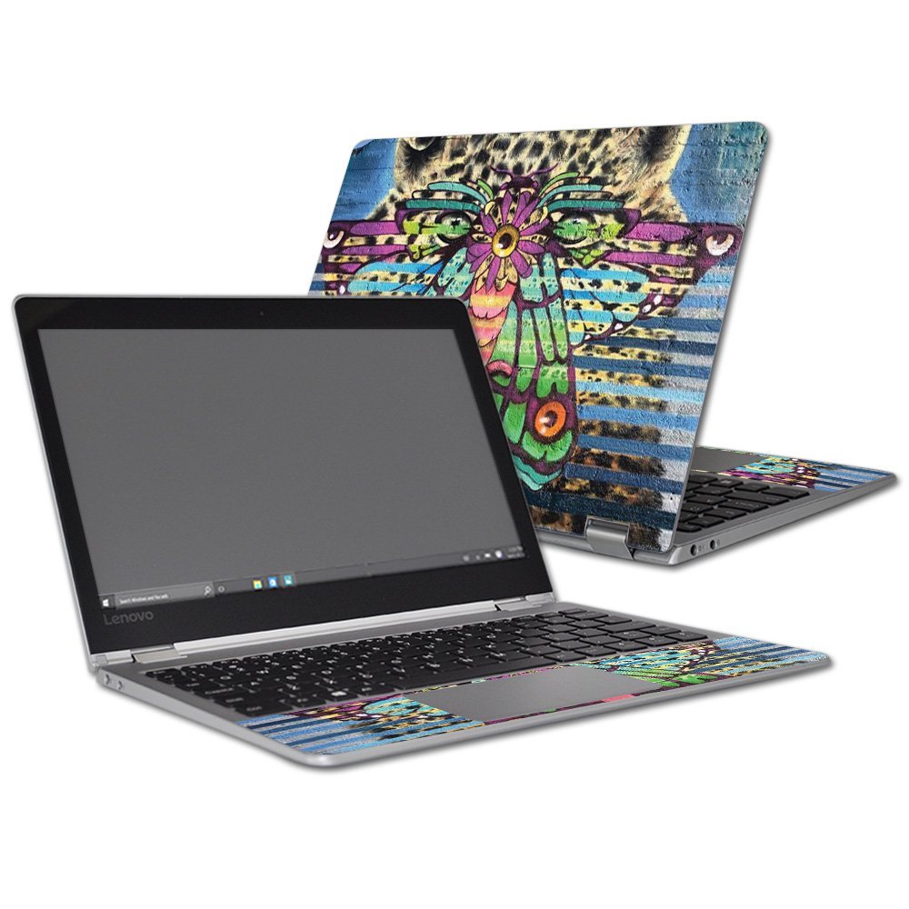 MightySkins Skin Compatible with Lenovo Yoga 710 11.6" - Jaguar Moth | Protective, Durable, and Unique Vinyl Decal wrap Cover | Easy to Apply, Remove, and Change Styles | Made in The USA