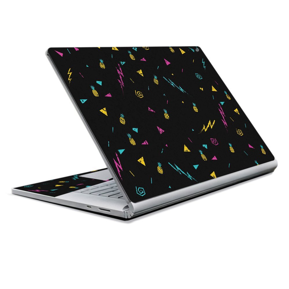 MightySkins Skin Compatible with Microsoft Surface Book 2 13" (2017) - Magic Pineapple | Protective, Durable, and Unique Vinyl Decal wrap Cover | Easy to Apply, Remove | Made in The USA