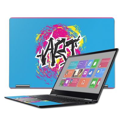 MightySkins Skin Compatible with Lenovo Yoga 710 15.6" - Art Graffiti | Protective, Durable, and Unique Vinyl Decal wrap Cover | Easy to Apply, Remove, and Change Styles | Made in The USA