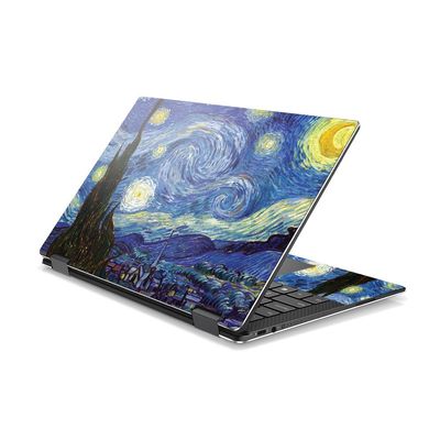 MightySkins Skin Compatible With DELL XPS 13 9365 2-In-1 (2017) - Starry Night | Protective, Durable, and Unique Vinyl Decal wrap cover | Easy To Apply, Remove, and Change Styles | Made in the USA