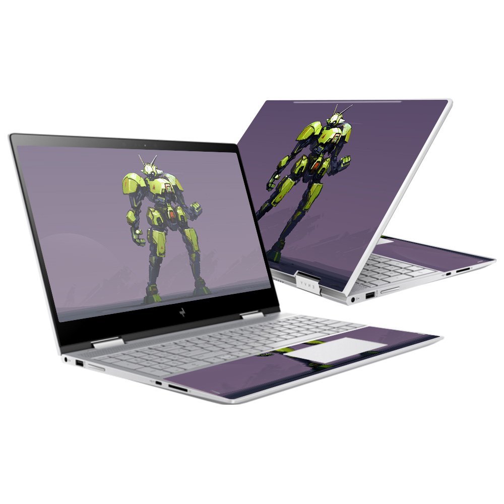 MightySkins Skin Compatible with HP Envy x360 15" (2017) - Green Beetle | Protective, Durable, and Unique Vinyl Decal wrap Cover | Easy to Apply, Remove, and Change Styles | Made in The USA