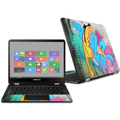 MightySkins Skin Compatible With Samsung Chromebook Pro 12.3" - Twisted Wonderland | Protective, Durable, and Unique Vinyl Decal wrap cover | Easy To Apply, Remove, and Change Styles | Made in the USA