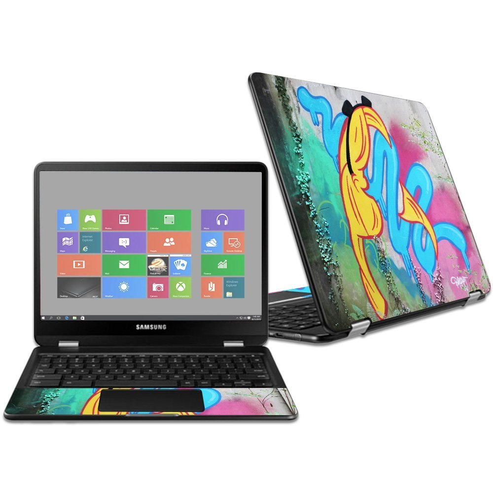 MightySkins Skin Compatible With Samsung Chromebook Pro 12.3" - Twisted Wonderland | Protective, Durable, and Unique Vinyl Decal wrap cover | Easy To Apply, Remove, and Change Styles | Made in the USA