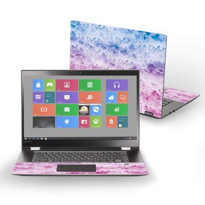 MightySkins Skin Compatible with Lenovo Flex 5 14" (2017) - Candy Clouds | Protective, Durable, and Unique Vinyl Decal wrap Cover | Easy to Apply, Remove, and Change Styles | Made in The USA