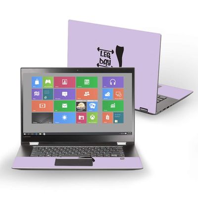 MightySkins Skin Compatible With Lenovo Flex 5 14" (2017) - Mermaid Leg Day | Protective, Durable, and Unique Vinyl Decal wrap cover | Easy To Apply, Remove, and Change Styles | Made in the USA