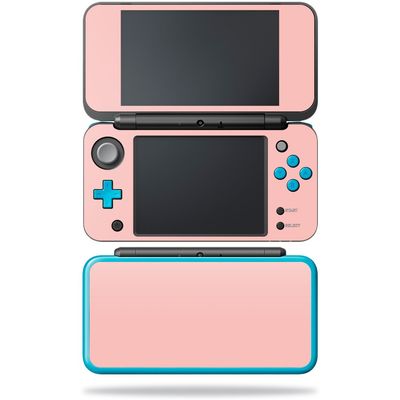 MightySkins Skin Compatible with Nintendo New 2DS XL - Solid Blush | Protective, Durable, and Unique Vinyl Decal wrap Cover | Easy to Apply, Remove, and Change Styles | Made in The USA