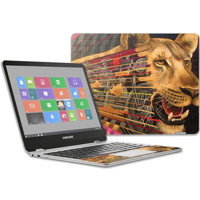 MightySkins Skin Compatible with Samsung Chromebook Plus 12.3"(2017 - Panther Motorcycle | Protective, Durable, and Unique Vinyl wrap Cover | Easy to Apply, Remove | Made in The USA