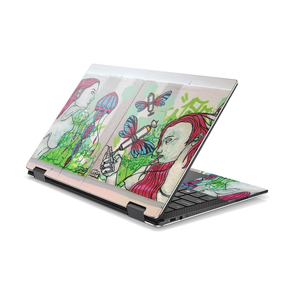 MightySkins Skin Compatible with DELL XPS 13 9365 2-in-1 (2017) - Modern Technology | Protective, Durable, and Unique Vinyl Decal wrap Cover | Easy to Apply, Remove | Made in The USA