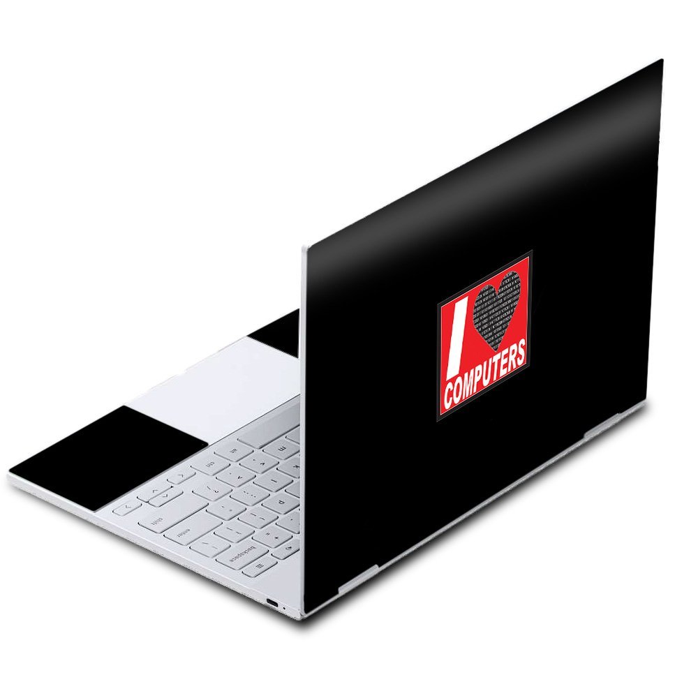 MightySkins Skin Compatible with Google Pixelbook - Love Computers | Protective, Durable, and Unique Vinyl Decal wrap Cover | Easy to Apply, Remove, and Change Styles | Made in The USA