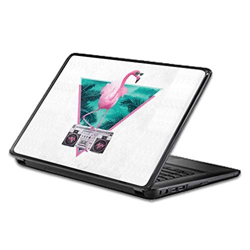 MightySkins Skin Compatible with Universal 12" Screen - Miami Flamingo | Protective, Durable, and Unique Vinyl Decal wrap Cover | Easy to Apply, Remove, and Change Styles | Made in The USA