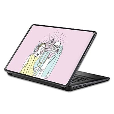 MightySkins Skin Compatible with Universal 17" Screen - American Gothic Pop | Protective, Durable, and Unique Vinyl Decal wrap Cover | Easy to Apply, Remove, and Change Styles | Made in The USA