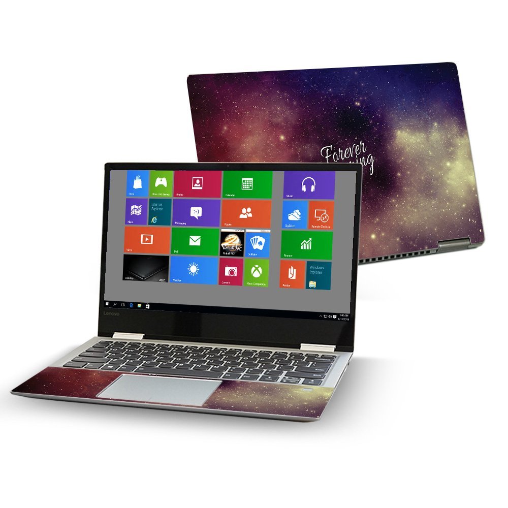 MightySkins Skin Compatible With Lenovo Yoga 720 13" (2017) - Forever Dreaming | Protective, Durable, and Unique Vinyl Decal wrap cover | Easy To Apply, Remove, and Change Styles | Made in the USA