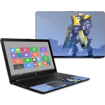 MightySkins Skin Compatible with HP 15t Laptop 15.6" (2017) - Clank | Protective, Durable, and Unique Vinyl Decal wrap Cover | Easy to Apply, Remove, and Change Styles | Made in The USA
