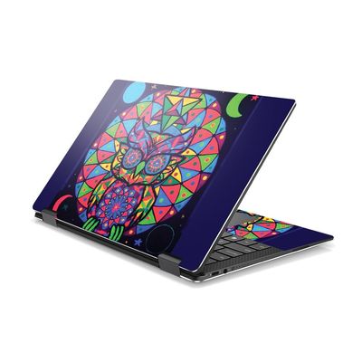 MightySkins Skin Compatible with DELL XPS 13 9365 2-in-1 (2017) - Goodnight Owl | Protective, Durable, and Unique Vinyl Decal wrap Cover | Easy to Apply, Remove, and Change Styles | Made in The USA