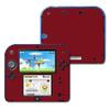 MightySkins Skin Compatible with Nintendo 2DS - Solid Burgundy | Protective, Durable, and Unique Vinyl Decal wrap Cover | Easy to Apply, Remove, and Change Styles | Made in The USA view 1