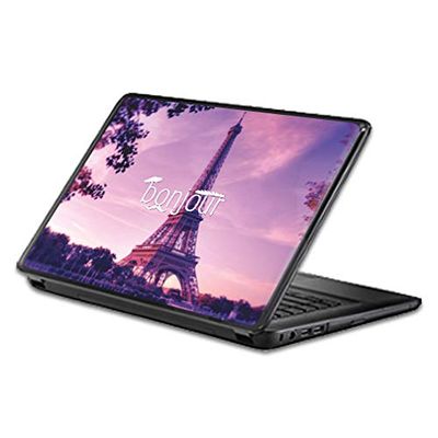 MightySkins Skin Compatible with Universal 17" Screen - Bonjour | Protective, Durable, and Unique Vinyl Decal wrap Cover | Easy to Apply, Remove, and Change Styles | Made in The USA