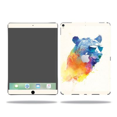 MightySkins Skin Compatible with Apple iPad Pro - Sunny Bear | Protective, Durable, and Unique Vinyl Decal wrap Cover | Easy to Apply, Remove, and Change Styles | Made in The USA