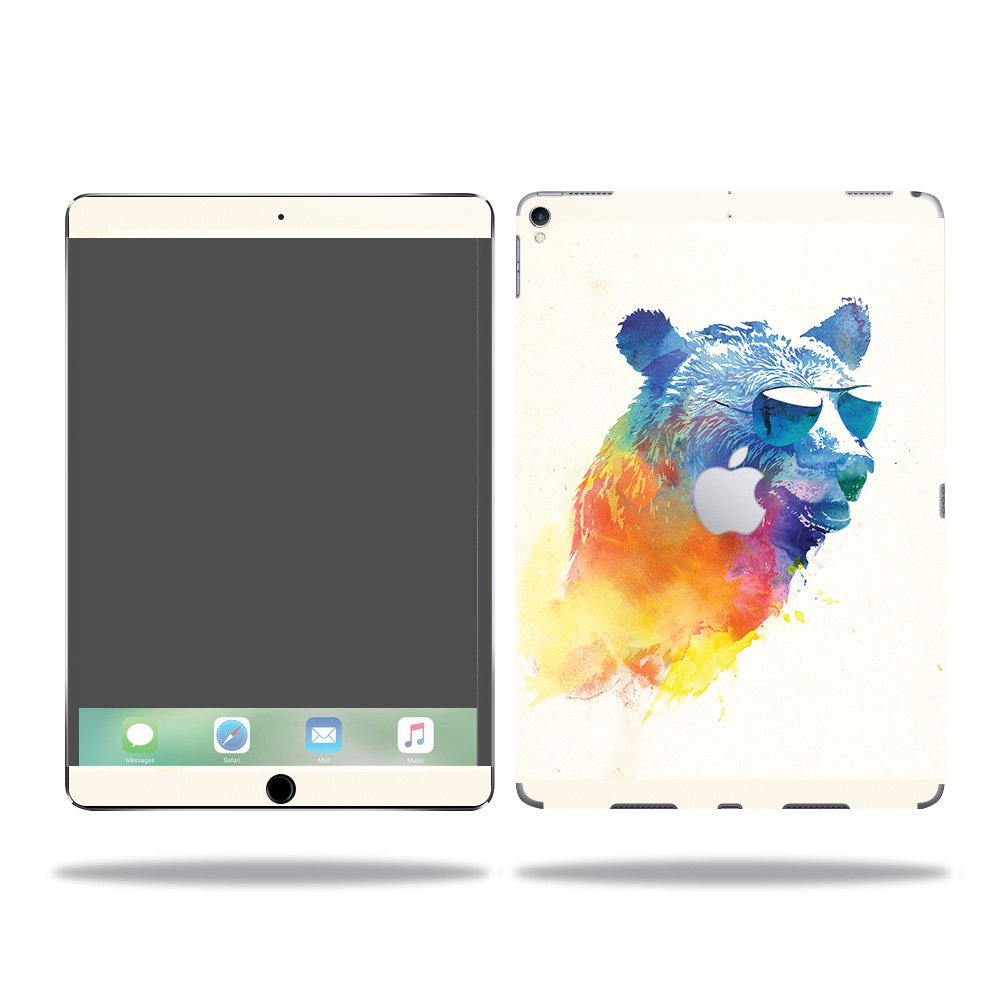 MightySkins Skin Compatible with Apple iPad Pro - Sunny Bear | Protective, Durable, and Unique Vinyl Decal wrap Cover | Easy to Apply, Remove, and Change Styles | Made in The USA