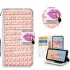 STENES Bling Case Compatible with LG Stylo 4 Case - 3D Handmade Crystal Pearl Lattice Sexy Lips Wallet Credit Card Slots Fold Stand Leather Cover - Pink view 1
