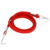 Luggage Strap, Elastic Bungee Cord Straps Luggage Fixed Rope Lashing Strap Tie Down Strap with Hooks(Red) Riding Shelves and Storage Supplies view 1