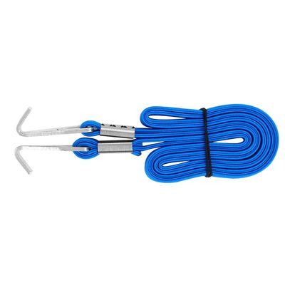 Luggage Strap, Elastic Bungee Cord Straps Luggage Fixed Rope Lashing Strap Tie Down Strap with Hooks(Blue) Riding Shelves and Storage Supplies With Bungee Straps Rack Straps