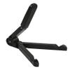 M&T Displays Universal Tablet Desktop Stand  Adjustable Portable Holder for 710 Inch Tablets, iPad, E-Readers, and Mobile Devices  Black Plastic, 3-Armed Design for Desk, Kitchen, Office, Bedroom view 1