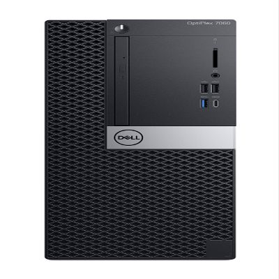 Dell OP7060MTW9M7T OptiPlex 7060 Desktop Computer with Intel Core i7-8700 3.2 GHz Hexa-core, 8GB DRAM, 1TB HDD