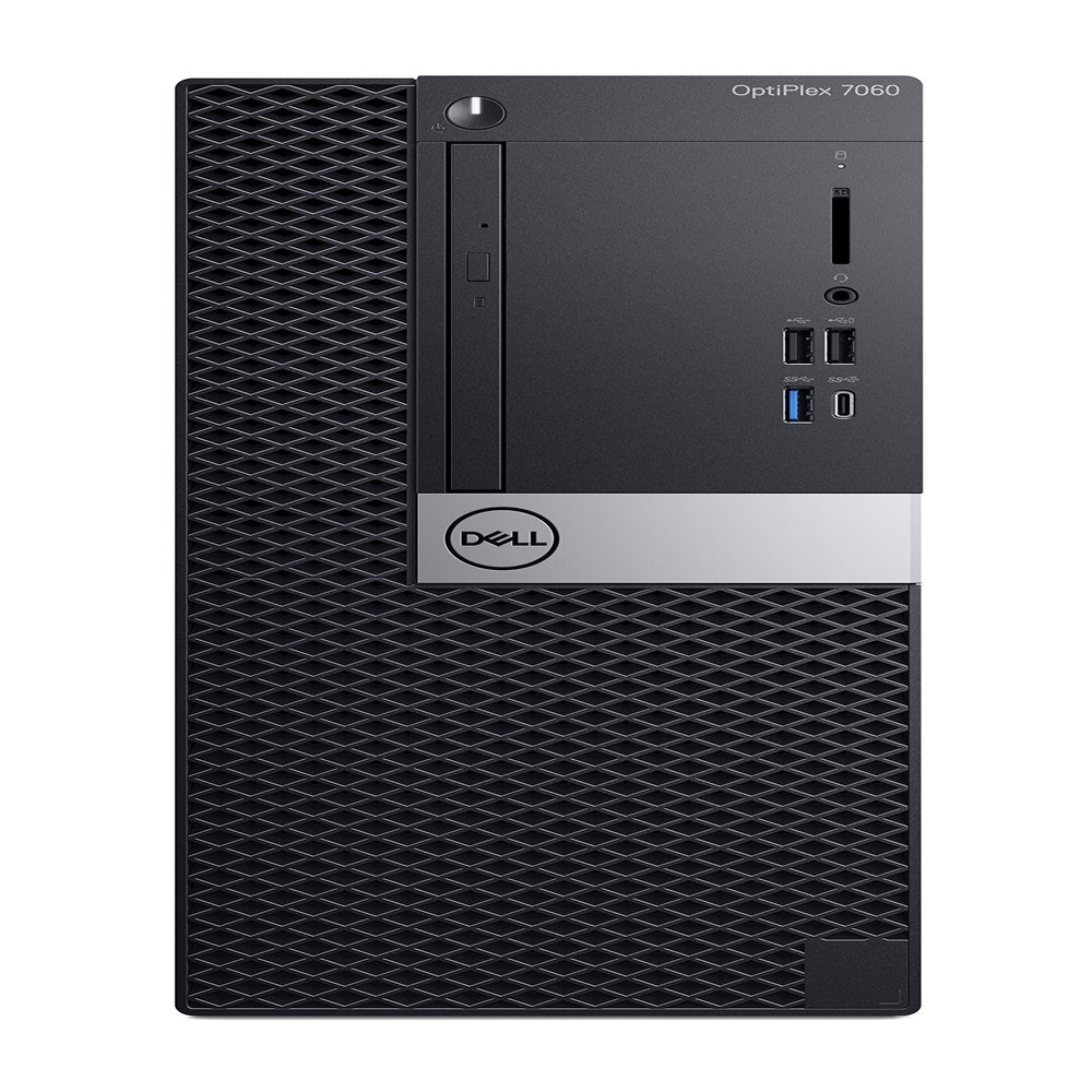 Dell OP7060MTW9M7T OptiPlex 7060 Desktop Computer with Intel Core i7-8700 3.2 GHz Hexa-core, 8GB DRAM, 1TB HDD