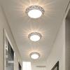 BRILLRAYDO 12W LED Ceiling Recessed Flushed Mounted Light White-Finish Warm White view 4