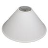 FenchelShades.com Lampshade 5" Top Diameter x 18" Bottom Diameter x 11" Slant Height with Washer (Spider) Attachment for Lamps with a Harp (Designer Linen Off-White) view 1