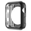 HANKN for Apple Watch Series 3 2 1 38mm Case, Soft TPU Plated Shockproof Lightweight Shiny Scratch Resistant Cover Iwatch Bumper [No Front Screen Protector] (38mm, Black) view 1