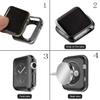 HANKN for Apple Watch Series 3 2 1 38mm Case, Soft TPU Plated Shockproof Lightweight Shiny Scratch Resistant Cover Iwatch Bumper [No Front Screen Protector] (38mm, Black) view 2