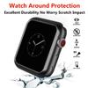 HANKN for Apple Watch Series 3 2 1 38mm Case, Soft TPU Plated Shockproof Lightweight Shiny Scratch Resistant Cover Iwatch Bumper [No Front Screen Protector] (38mm, Black) view 4