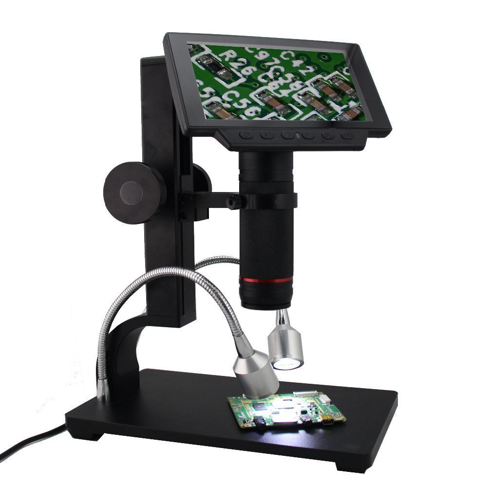 Andonstar ADSM302 5 Inch Screen 1080P HDMI Digital Microscope for Circuit Board Repair Soldering Tool