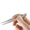Fine Tip Precision Tweezers AA 5" Stainless Steel Anti Magnetic & Anti-Acid Jewelry Swiss Boley Style view 4