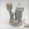 Precious Moments **Boy by Fireplace Night Light** 304441 view 1