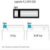 AKASA USB 3.1 Gen1 aluminium enclosure for M.2 (NGFF) SSD view 4
