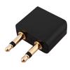 10 Pack 3.5mm 1/8" 2 Male to 1 Female Headphone Jack Socket Audio Adapter - 3.5mm Female to Double Male F/M Adapter view 2