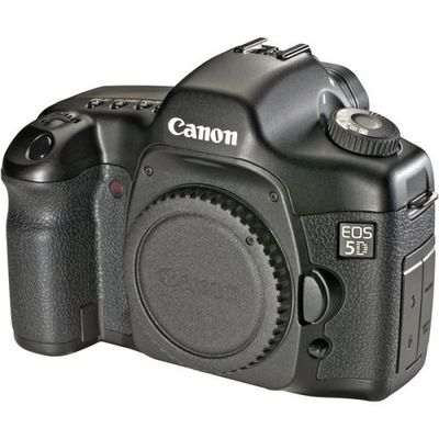 Canon EOS 5D 12.8 MP Digital SLR Camera (Body Only) (Renewed)