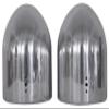 Rockville MAC80S Bundle: Pair 7.7-in Polished Silver Aluminum Wakeboard Tower Speaker Enclosures, Pair RWBC80 Neoprene Covers, 2-Items view 4