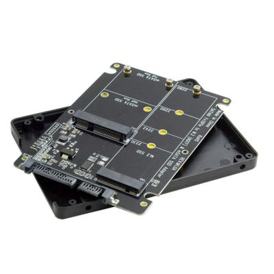 chenyang mSATA Mini SATA/M.2 NGFF SSD to SATA 2.5 inch Hard Disk Case Enclosure(Not Work for NVME SSD)