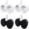 Rockville DMAC80W Bundle: (2) Dual 7.7-in White Aluminum Wakeboard Tower Speaker Enclosures, (4) RWBC80 Neoprene Covers for Marine Wakeboard Tower Speakers, 6-Items view 1