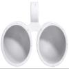 Rockville DMAC80W Bundle: (2) Dual 7.7-in White Aluminum Wakeboard Tower Speaker Enclosures, (4) RWBC80 Neoprene Covers for Marine Wakeboard Tower Speakers, 6-Items view 3